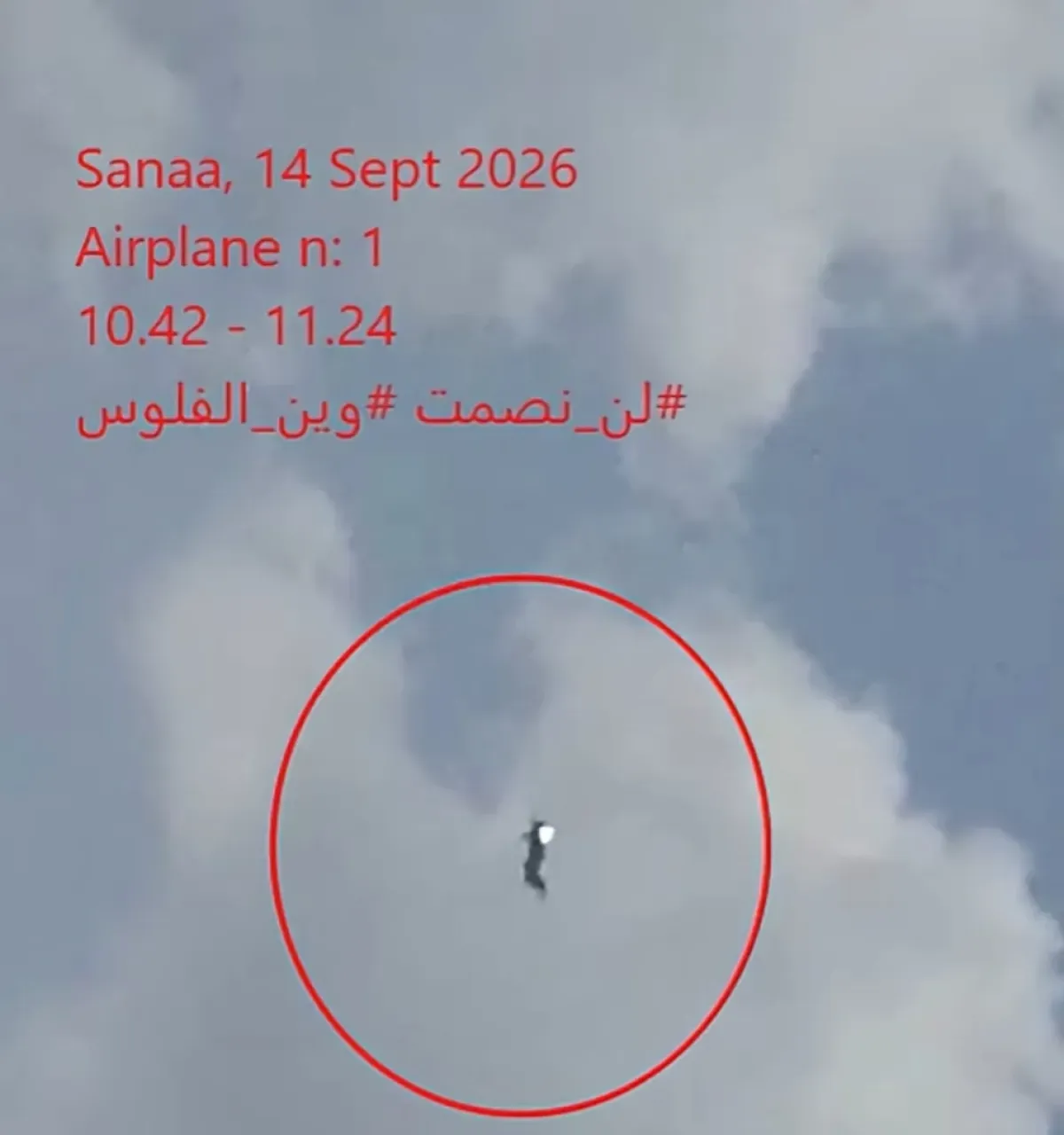 Red Cross and MSF Aircraft Depart Sanaa Transporting Wounded Individuals